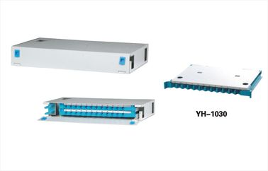 China 24 marcos de la terminación del panel de distribución de la fibra óptica del poro con la función resistente YH1018 del vándalo distribuidor