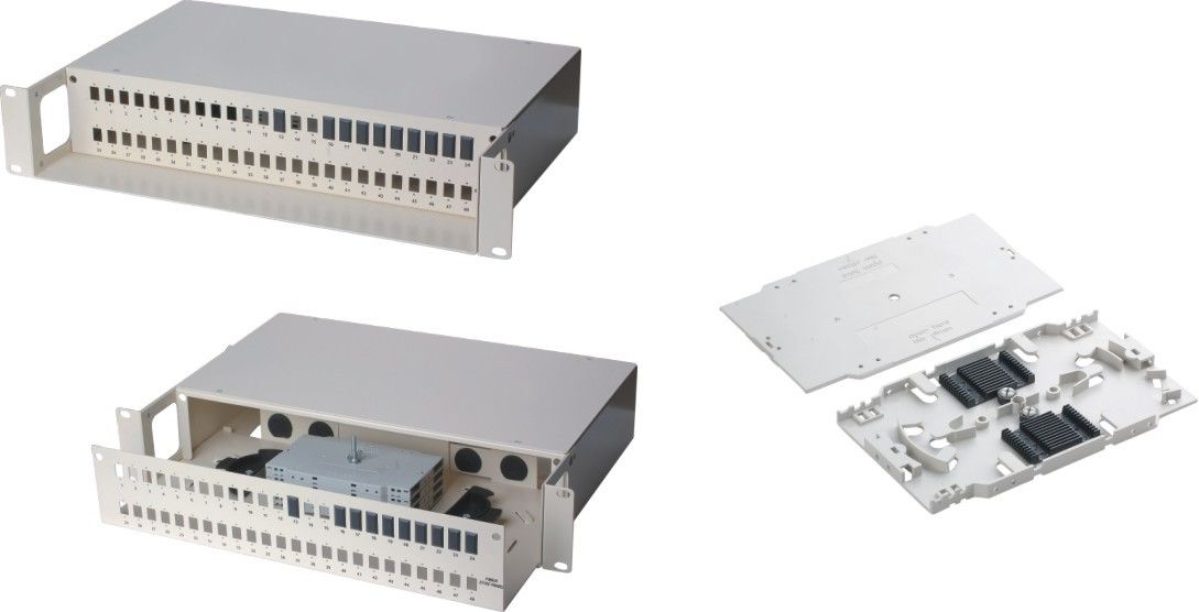Panel de parches de fibra óptica para el proyecto FTTH y FTTC con buen precio YH08
