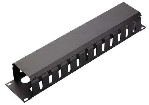 Gestión de cables de montaje de rack de alto rendimiento 1U, Gestión de cables de amplificador con cubierta YH4040
