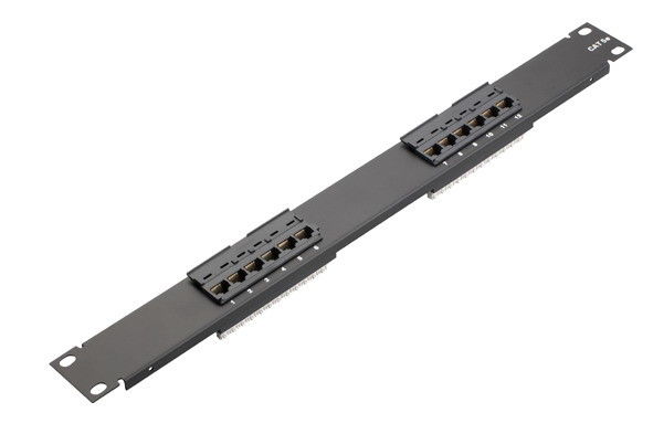 Panel de parche de rodamiento de tren doméstico / 24 puertos Rj45 Panel de parche de tirón suave y flexible YH4007
