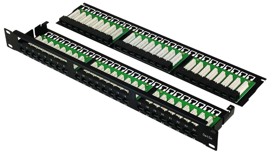 Panel de parche de plástico resistente a la lluvia con cable de parche con tamaño flexible YH4007
