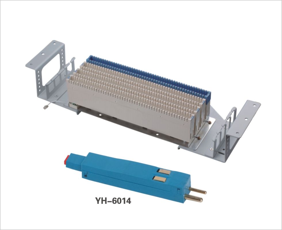 Tipo unidad de Huawei del protector del bloque de terminales del MDF anti - queme el material YH6014 del ABS/PBT