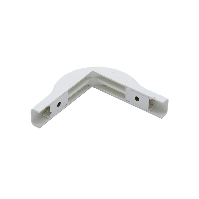 Alcantarilla de la esquina para la sola cubierta YH1058 del codo de la PC de los accesorios de la fibra óptica de la cubierta del forastero de la fibra